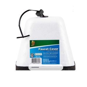 Duck White Foam Faucet Covers 3 Total